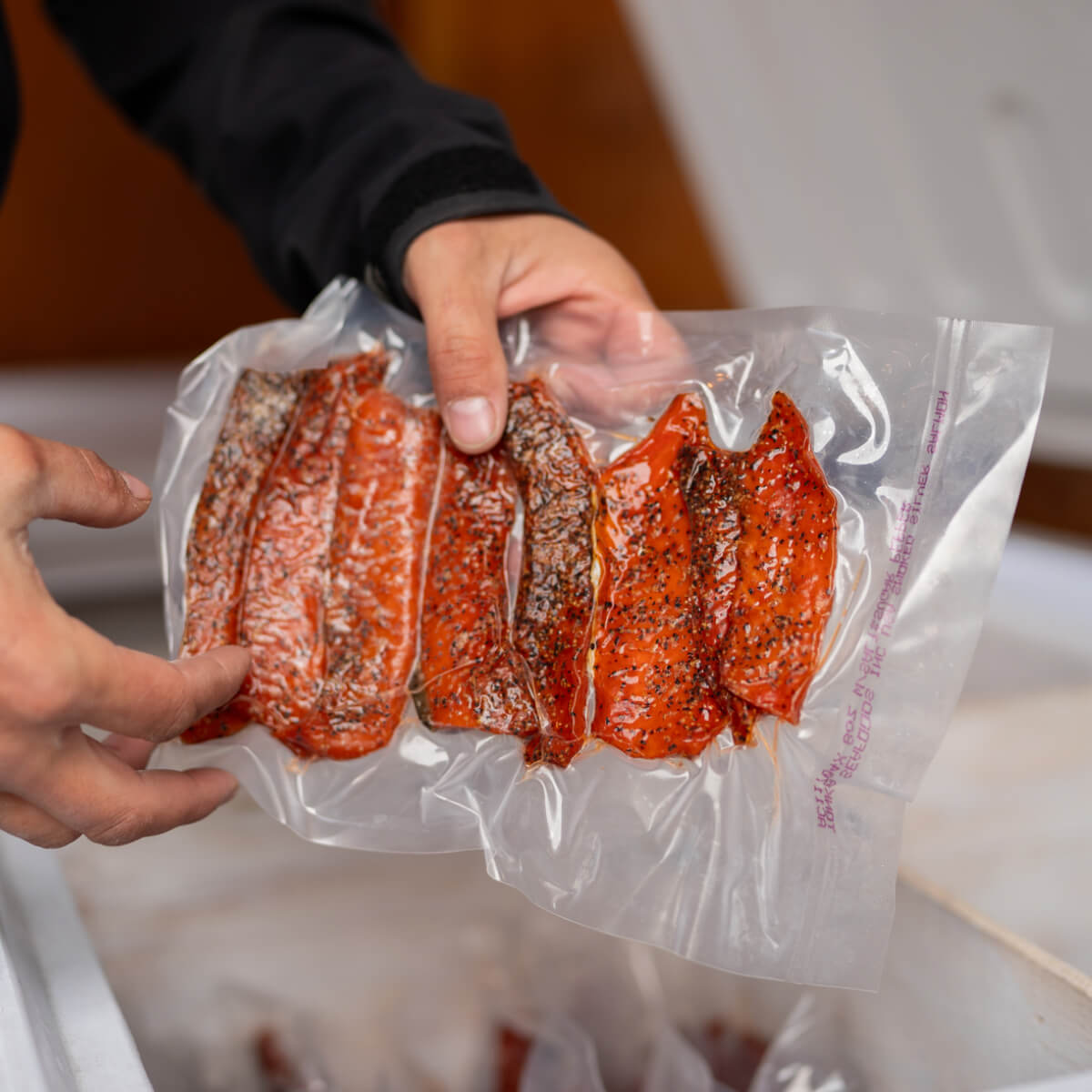 Peppered Smoked Salmon