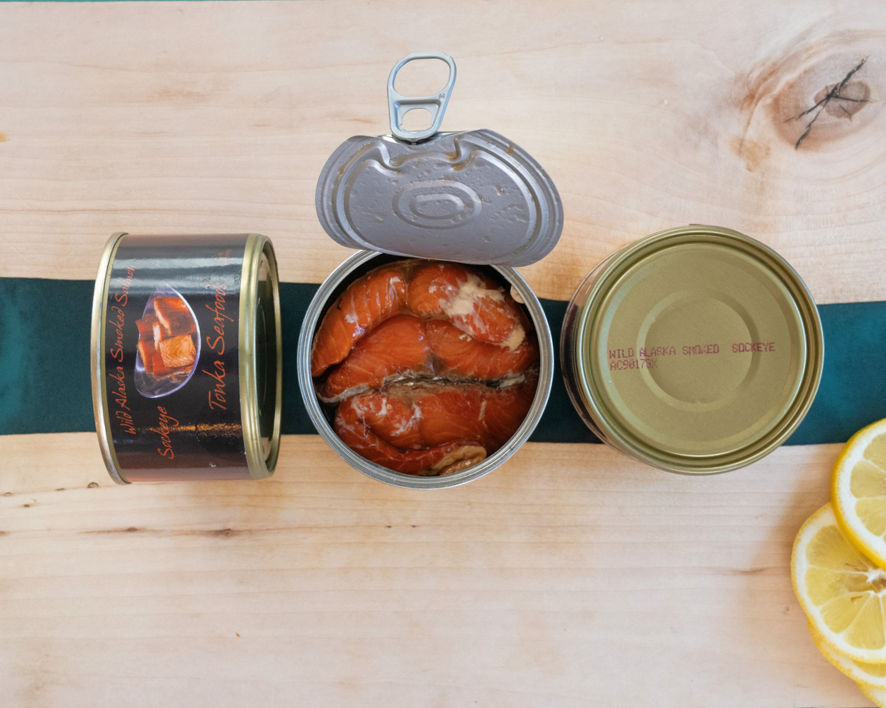 Smoked Salmon Cans (24 Case)